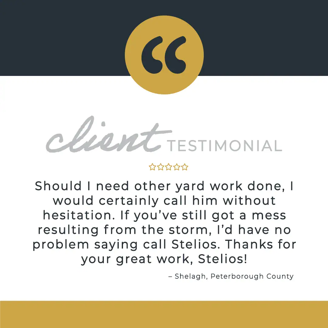 Testimonial for Fieldstream Construction from Shelagh from Peterborough County